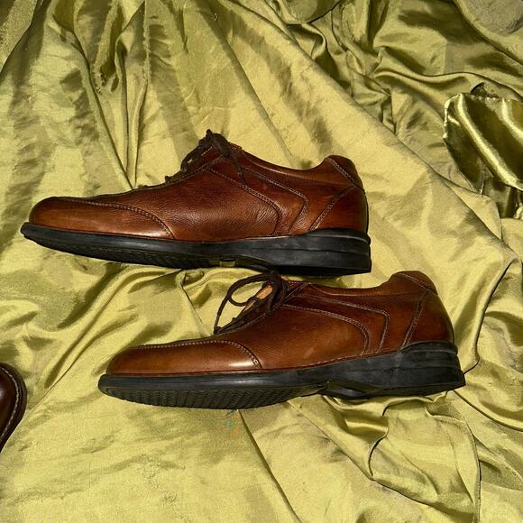 Johnston & Murphy Brown Leather Oxfords Mens 9.5 M main image 5